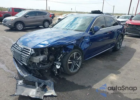 2017 Audi A4 2.0T Premium z USA, uszkodzony, nr VIN WAUENAF43HN071292